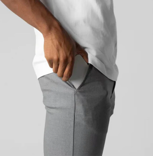 Drune | Ejecutivo Slim Fit Businesshose Mit Stilvollen Details, Komfort Und Klasse