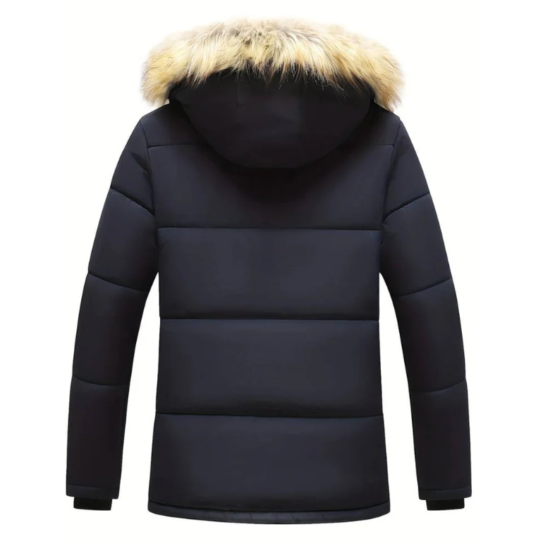 Drune | Herren Winterjacke – Gepolsterte Kapuzenparka