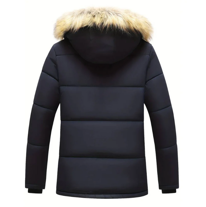 Drune | Herren Winterjacke – Gepolsterte Kapuzenparka