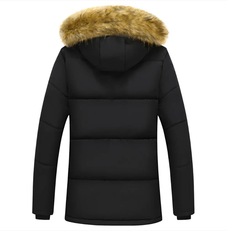 Drune | Herren Winterjacke – Gepolsterte Kapuzenparka