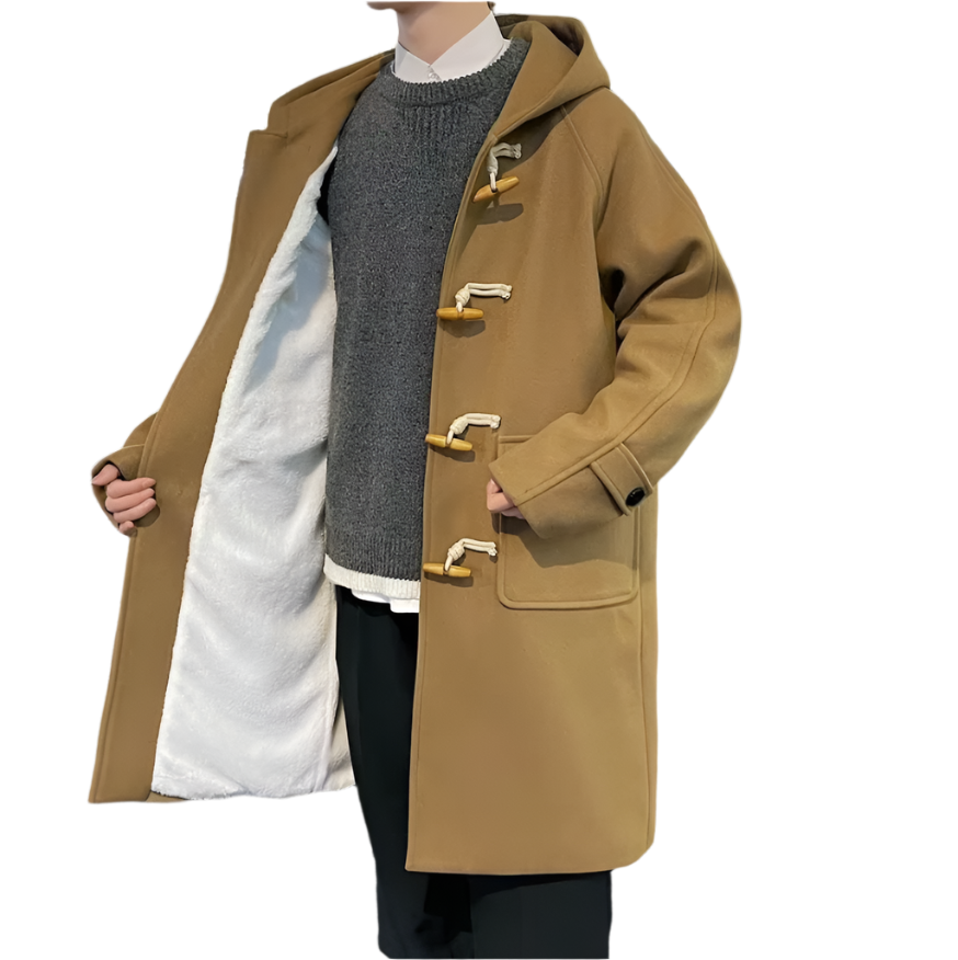 Drune | Lange Duffle Winterjack für Herren