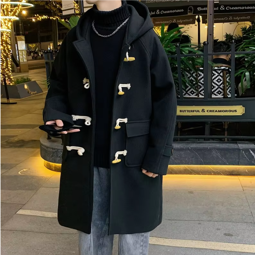 Drune | Lange Duffle Winterjack für Herren
