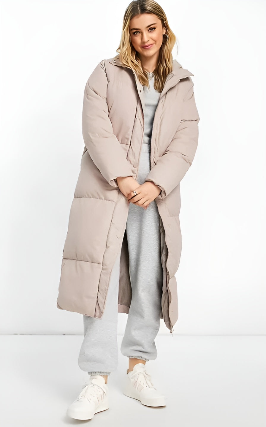 Drune | Elegante Lange Winterjacke für Damen