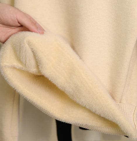 Drune | Woll-Turtleneck-Pullover Geripptes Slim Fit Sweatshirt
