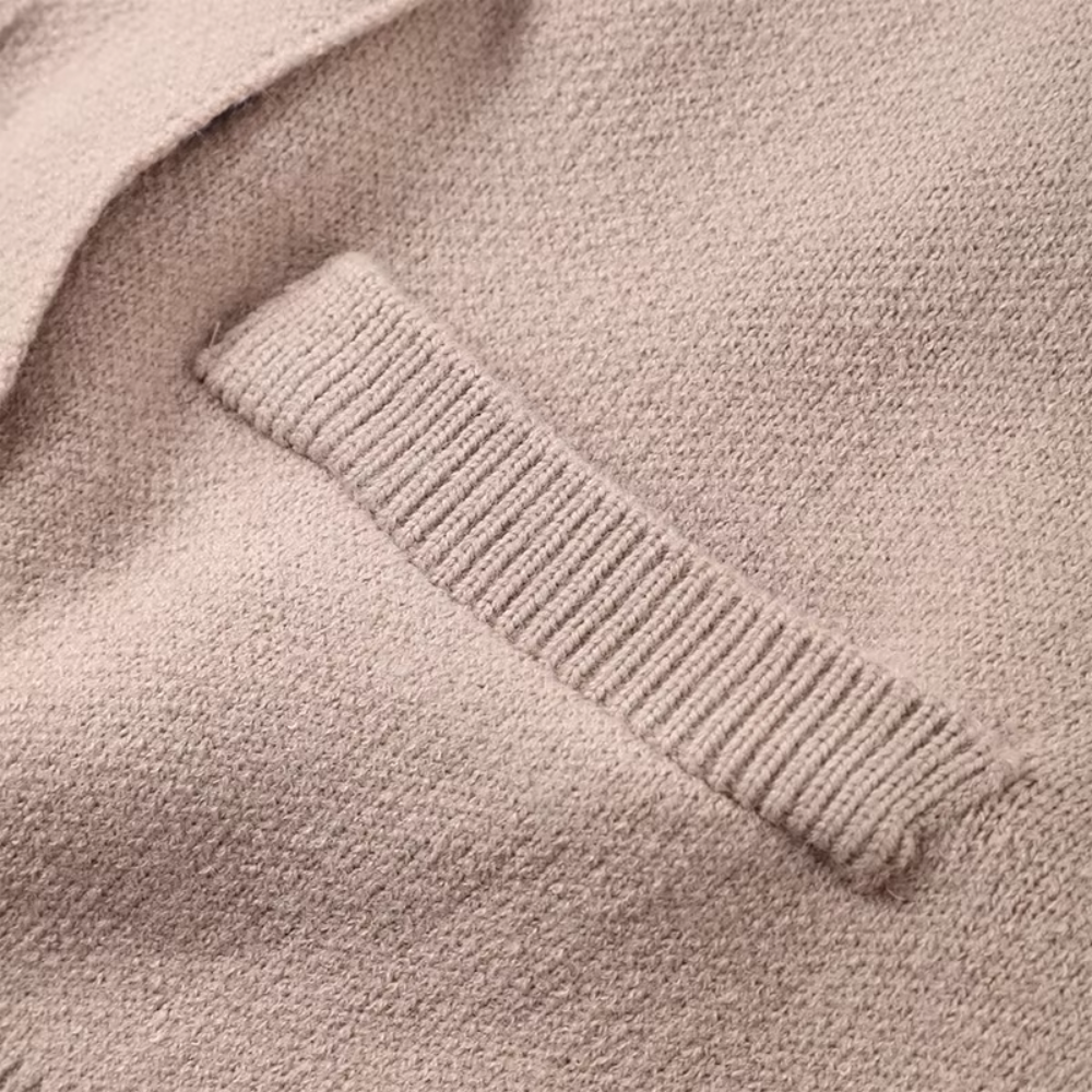 Drune | Strickjacke Damen mit Rundhalsausschnitt