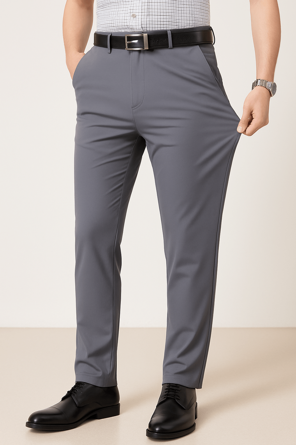 Drune | Anzughose Herren Slim Fit mit Stretch