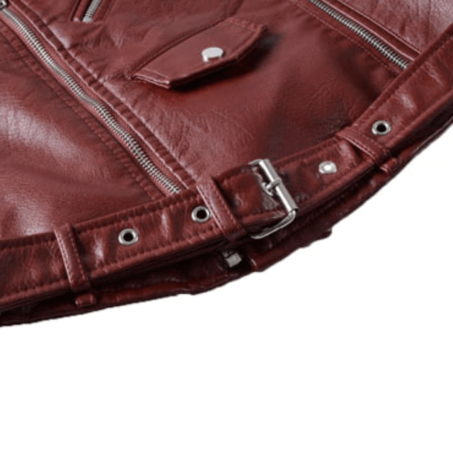 Drune | Damen Lederjacke