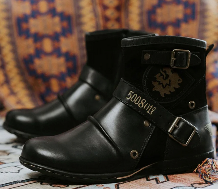 Drune | Weinlese Stil Herrenstiefel