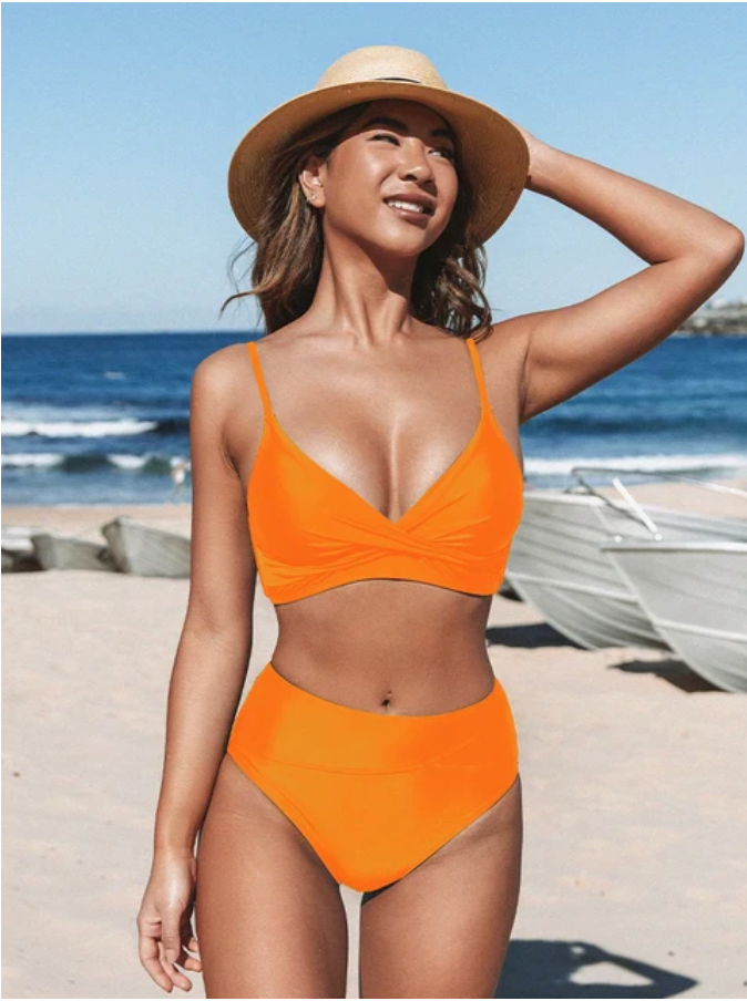 Drune | Elegantes Bikini-Set mit Hoher Taille Design für Damen
