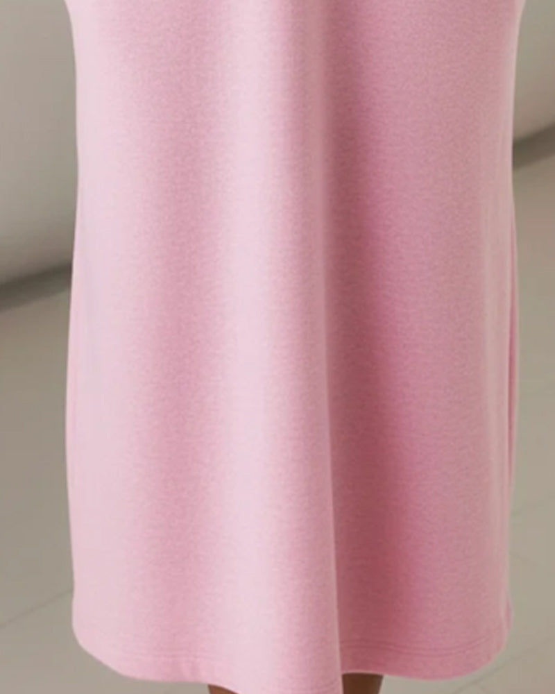 Drune | Lockeres Lässigkleid mit Kapuze