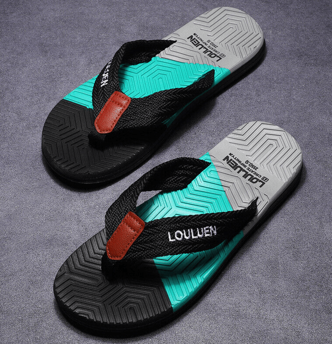 Drune | Herren Strandschritt Flipflops