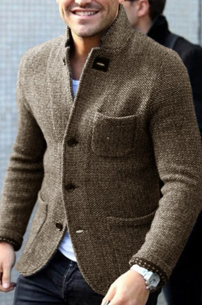 Drune | Herren Button-Down Freizeitjacke