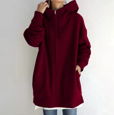 Drune | Damen-Hoodie mit Reißverschluss für Herbst/Winter