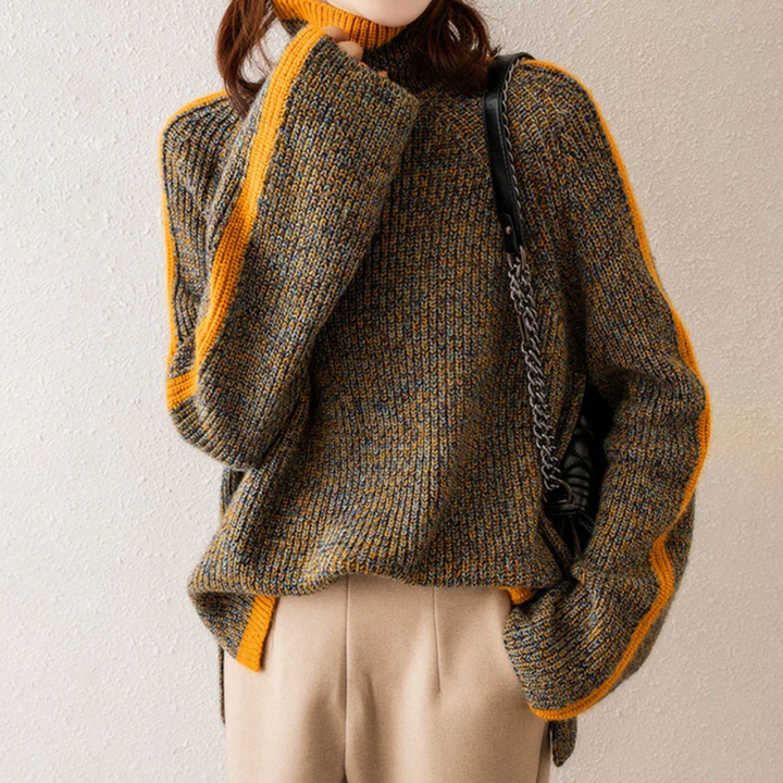 Drune | gestrickter Rollkragenpullover für Frauen