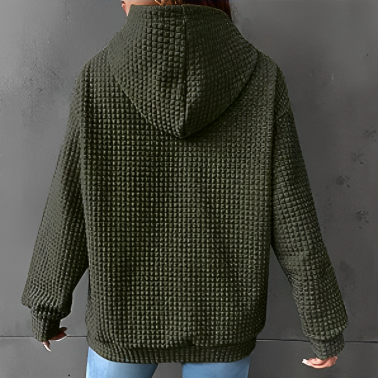 Drune |  Army-Pullover Hoodie mit Kapuze für Damen - Perfekt für den Alltag