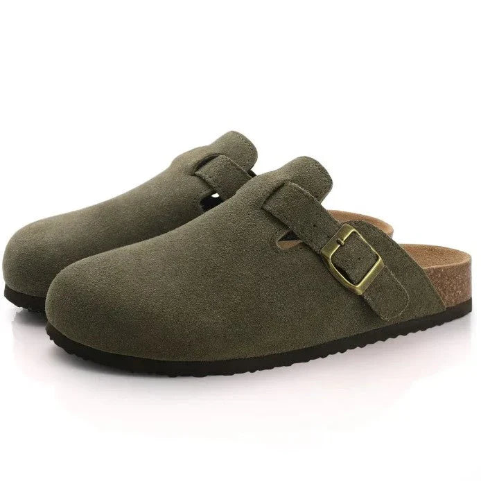 Drune | Unisex Leder Boston Sandalen: Stil Und Qualität in Einem