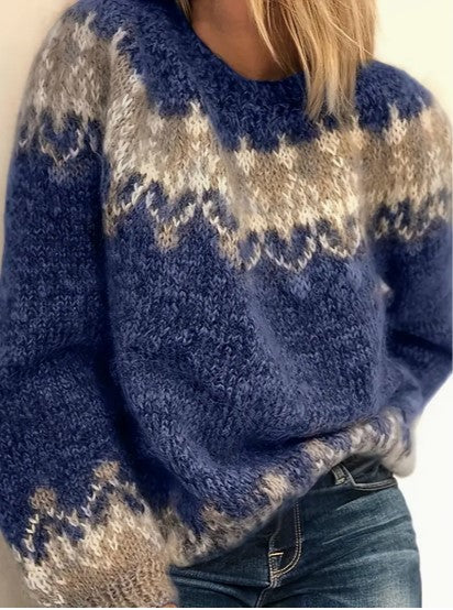 Drune | Eleganter Rundhals Pullover