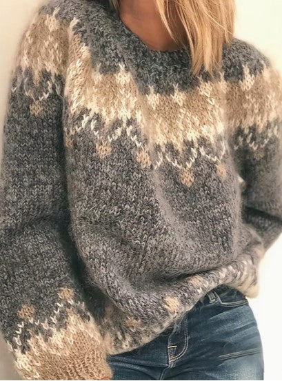Drune | Eleganter Rundhals Pullover