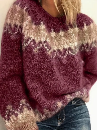 Drune | Eleganter Rundhals Pullover