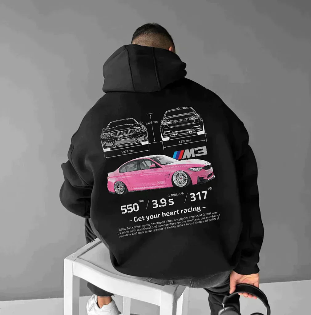 Drune | Oversized Racing Hoodie
