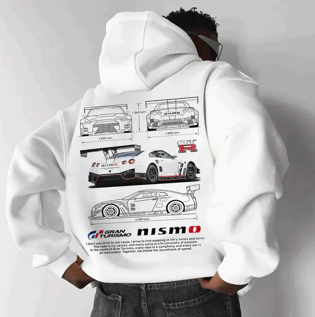Drune | Oversized Racing Hoodie
