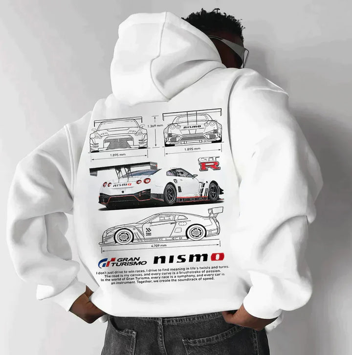 Drune | Oversized Racing Hoodie