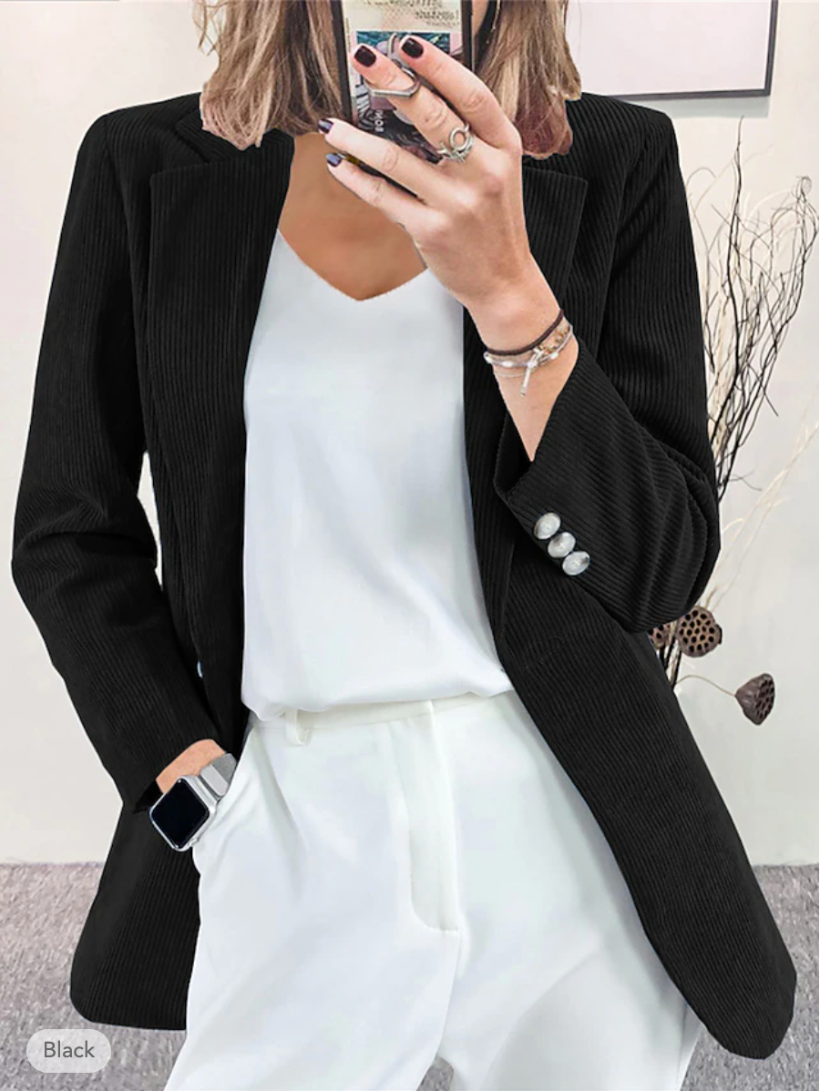 Drune | formelle Cord-Jacke