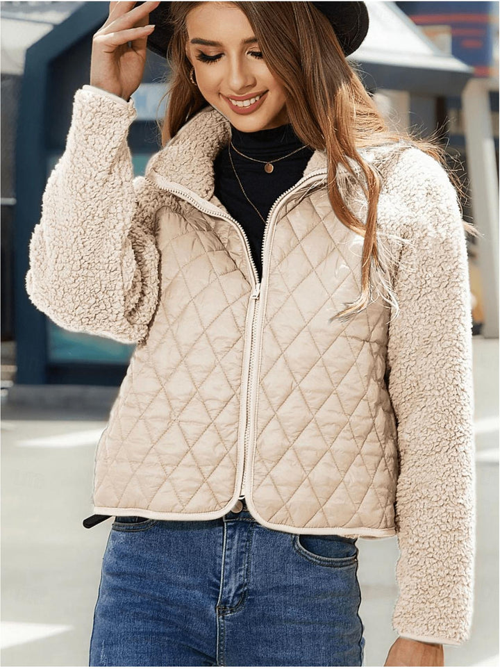 Drune | Sherpa Jacke - Dual-Textur-Design - Gemütlich & Stylisch