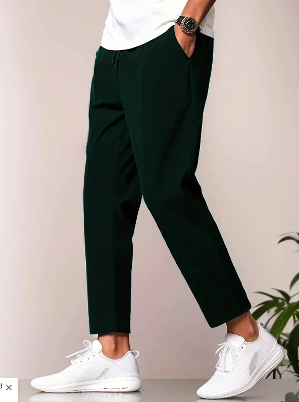 Drune | Herren Lässige Dehnbare Hose