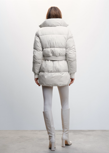 Drune | Pufferjacke Damen Reguläre Passform Warmer Schutz Essentielle Eleganz