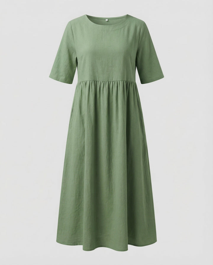 Lässiges lockeres Sommerkleid