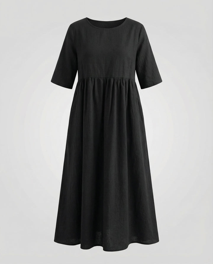 Lässiges lockeres Sommerkleid