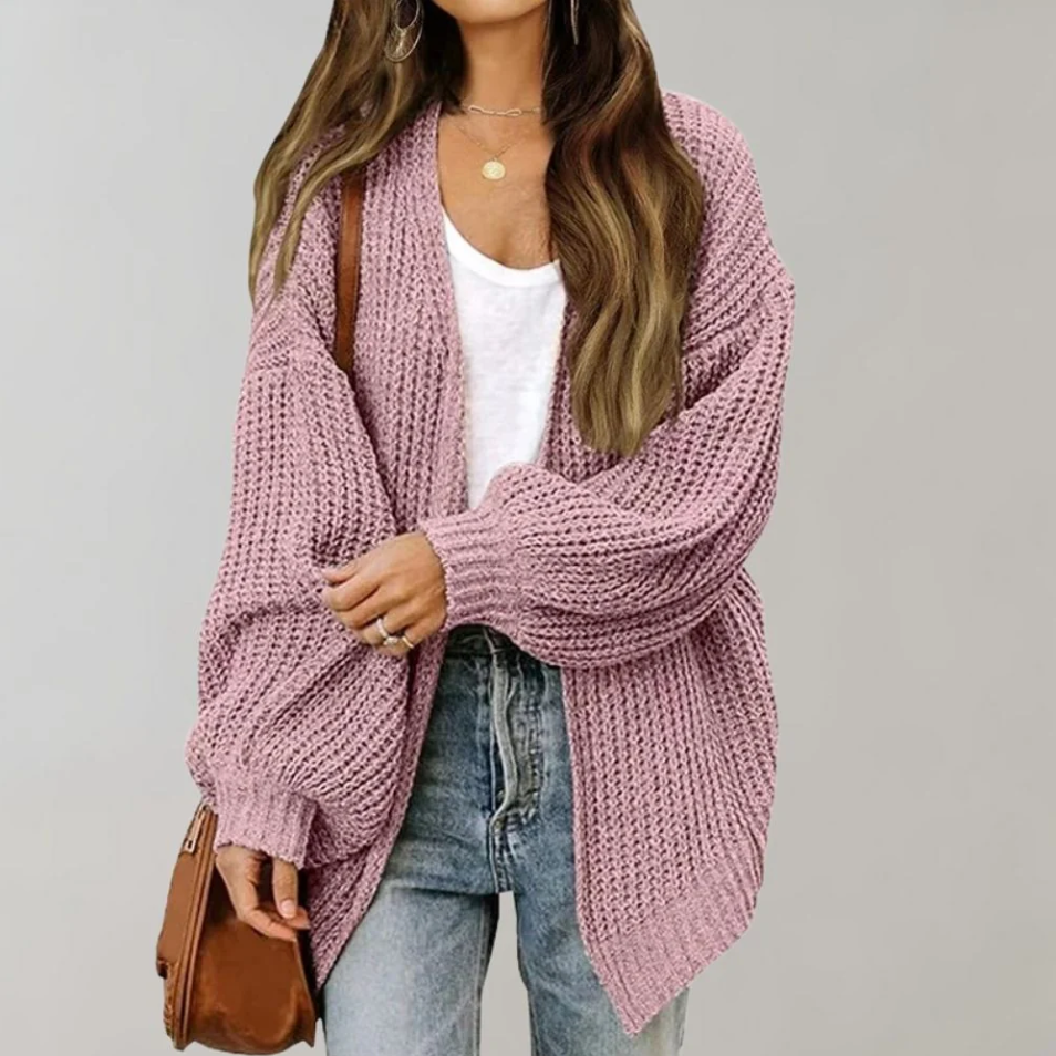 Drune | Lässig Gestrickte Damen-Strickjacke