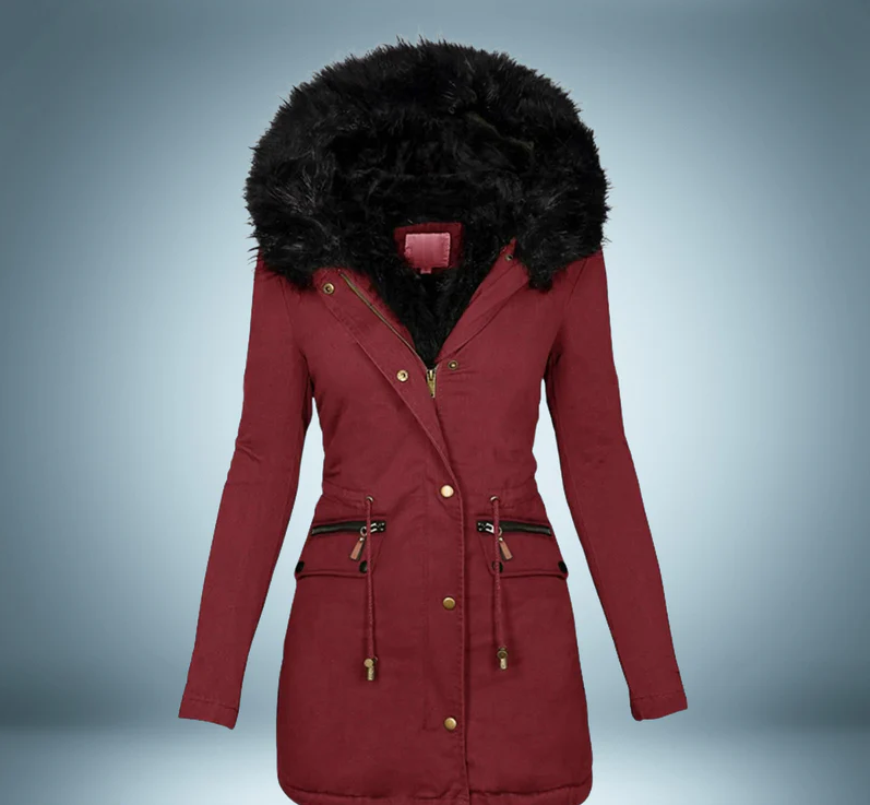 Drune | Parka mit Pelzkragen