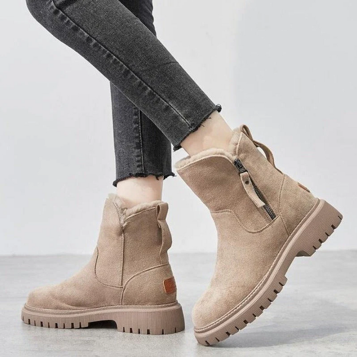 Drune | Klassische Herbst Wedge Stiefeletten für Frauen