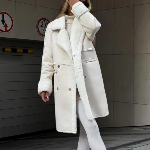 Drune | Elegante Lange Damenfelljacke