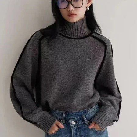 Drune | pullover mit rollkragen