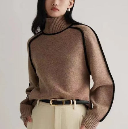 Drune | pullover mit rollkragen