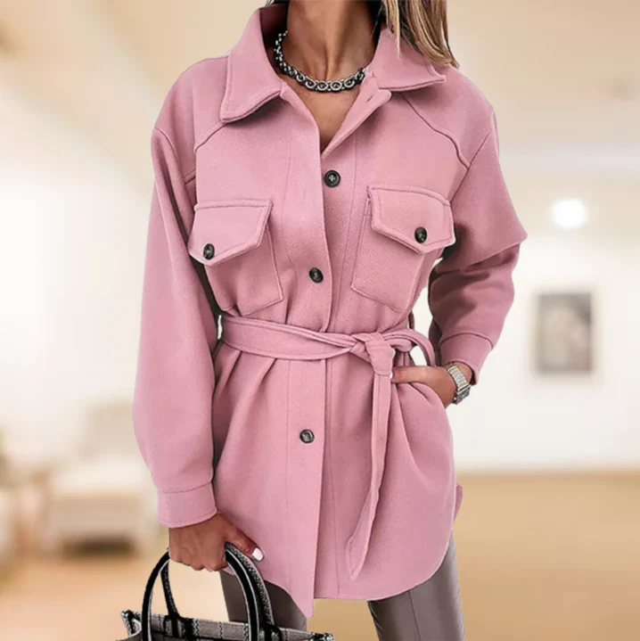 Drune | Damen-Trenchcoat Warm und Stilvoll für Den Winter
