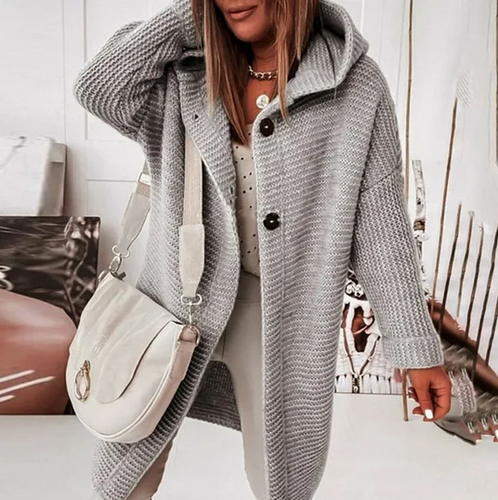 Drune | Strickjacke mit Langen Ärmeln und Kapuze