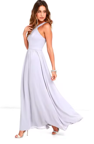 Drune | Luxus Langes Kleid Mühelose Lässige Eleganz Für Jeden Anlass