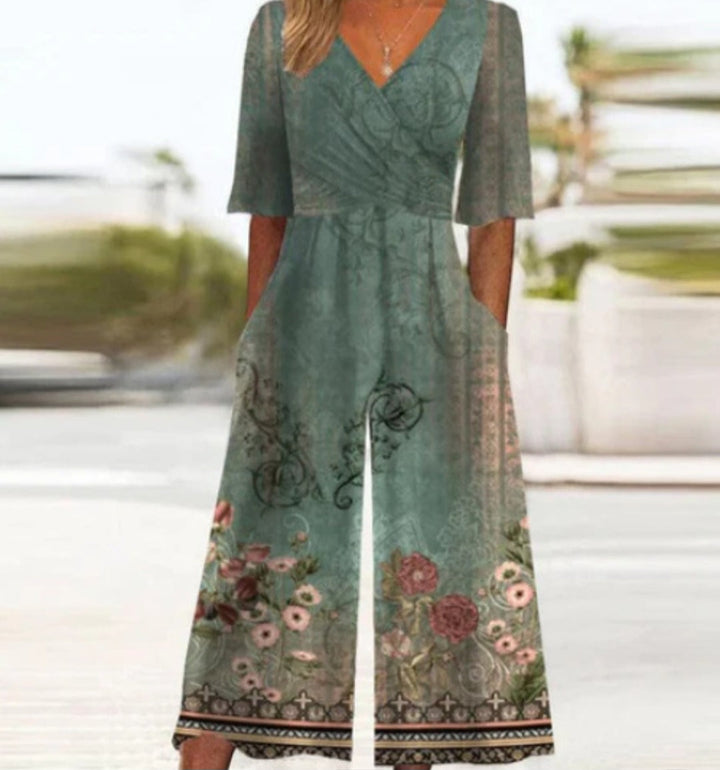 Drune | Cross Neck Jumpsuit Für Frauen