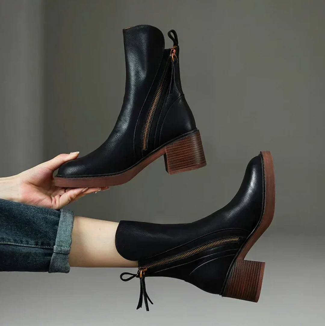 Drune | Leder Stiefeletten