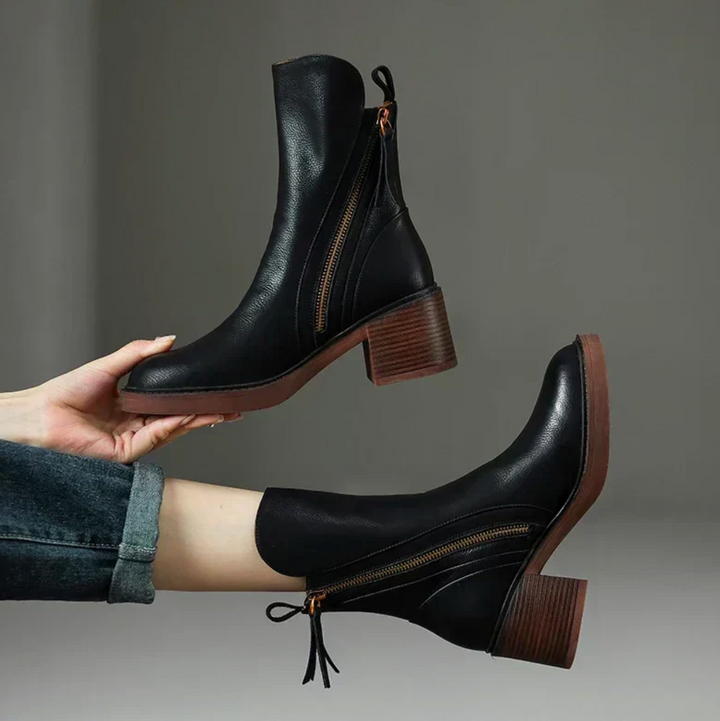 Drune | Leder Stiefeletten