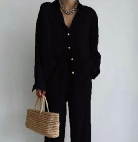Drune | Damen Leinen-Set