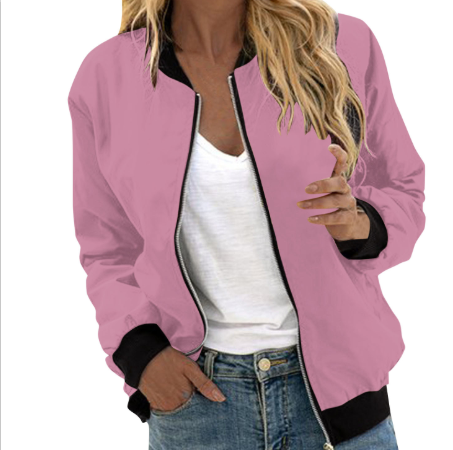 Drune | Zip Bomberjacke Lässig Für Damen