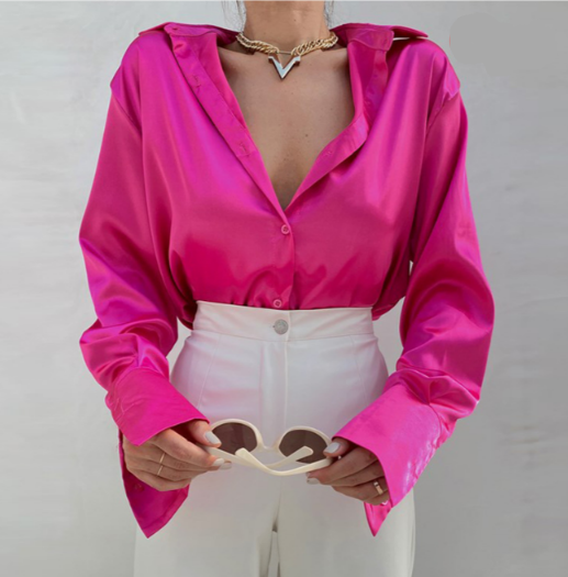 Drune | Satin-Bluse - Die perfekte Bluse für jeden Anlass!