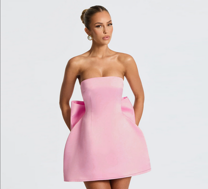 Drune | Ärmelloses Minikleid mit Schleifendetail