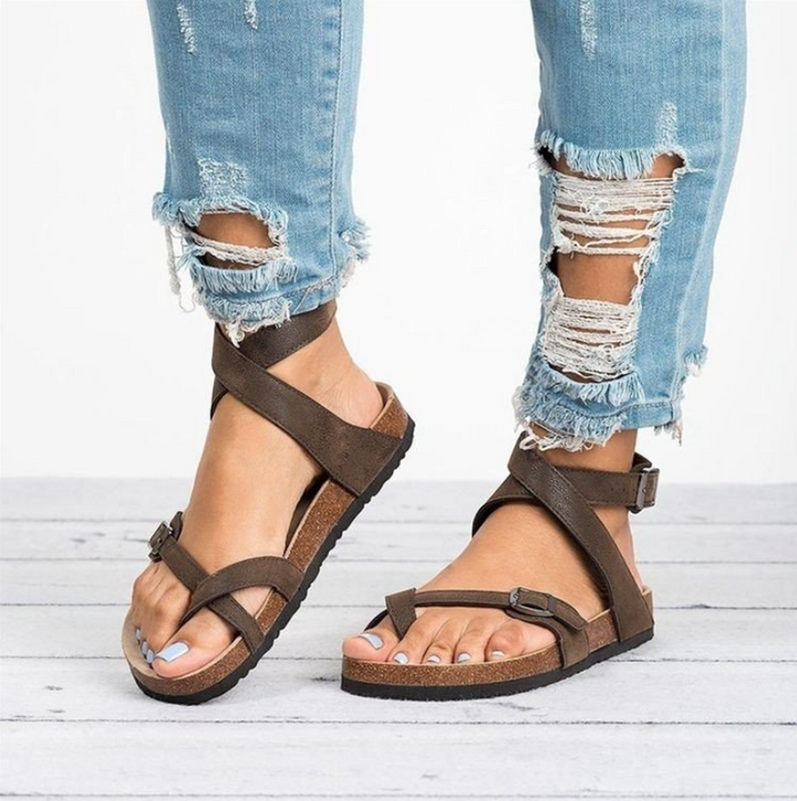 Drune | Flache Pantoffeln für Damen