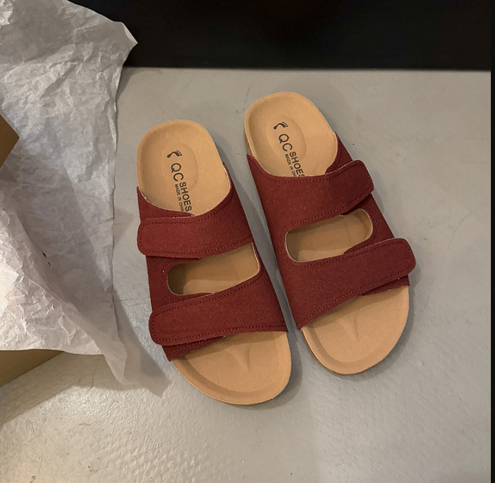 Drune | Orthopädische Sandalen Mit Klettverschluss